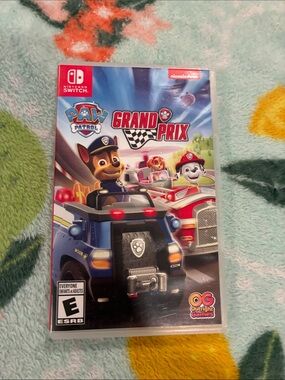Nintendo PAW Patrol Grand Prix - Blue & Red Cover